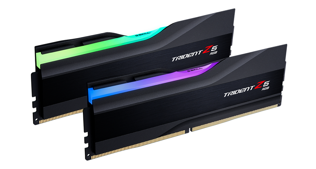 G.Skill Trident Z5 RGB 32GB (2x16GB) DDR5-6400 CL32 Desktop Memory Kit F5-6400J3239G16GX2-TZ5RK