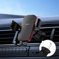Baseus Car Phone Holder Mobile Metal Gravity Phone Holder for Car Air Vent / CD Slot Mount Phone Holder Stand for iPhone Samsung