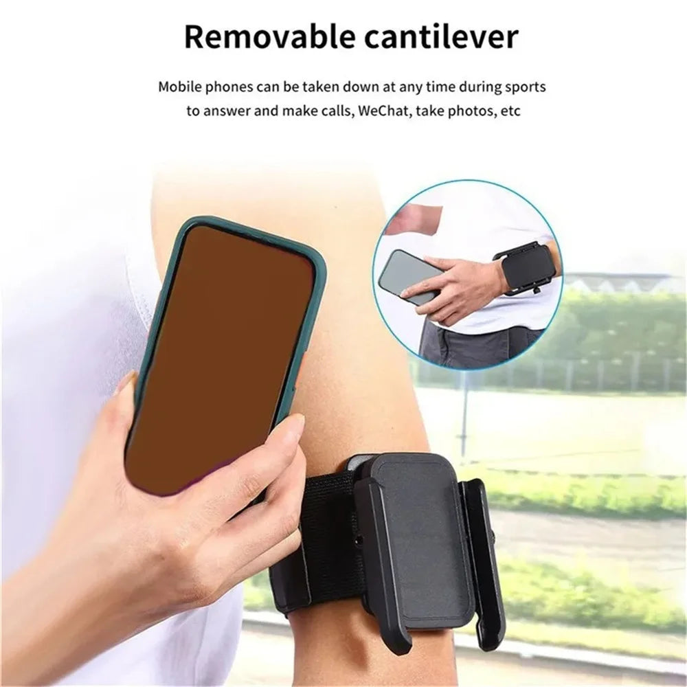 Universal 360° Rotation Multi-function Phone Holder for Car Wristband Mobile Support Phone Stand For Sports Cycling Motorcycle