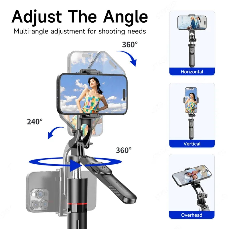 Selfie Stick 1.7 Meter Ultra Long Stretch Portable Phone Holder Bluetooth Remote With Fill light Tripod Stand For Live Broadcas