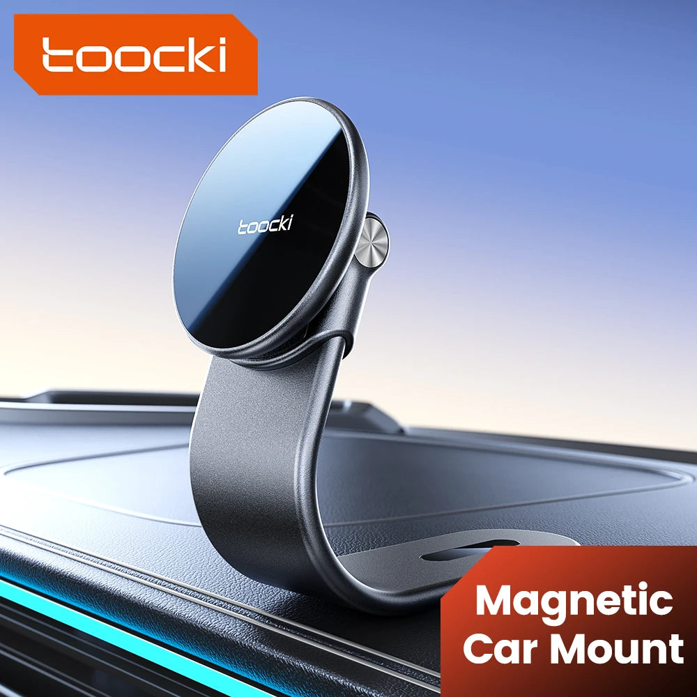 Toocki N52 Strong Magnetic Car Phone Holder Rotation Mobile Bracket GPS Cell Phone Stand in Car For Magsafe For iPhone15 14 13