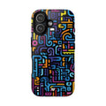 NEON GLYPHS | Tough Phone Case